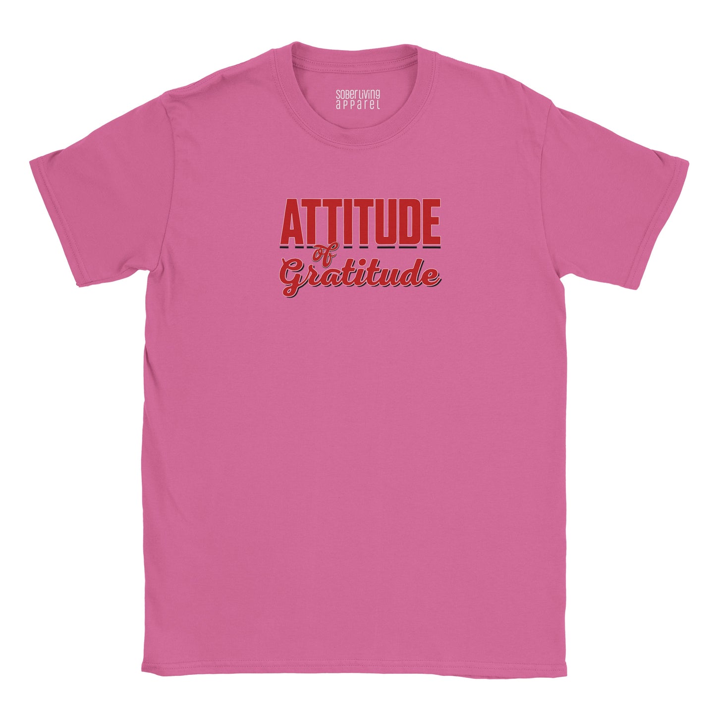 Attitude of Gratitude Bold Recovery T-Shirt