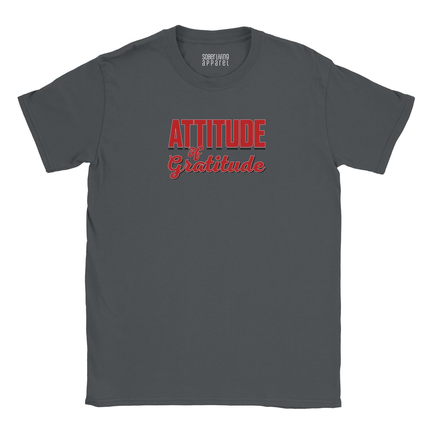 Attitude of Gratitude Bold Recovery T-Shirt