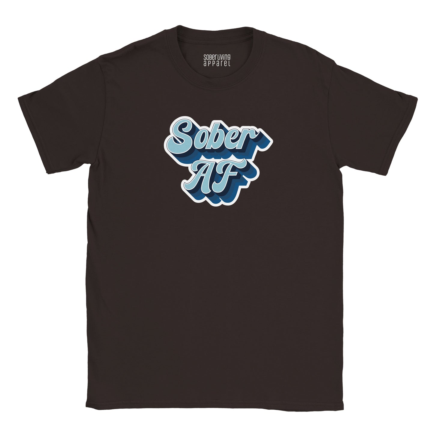 Sober AF Shirt (Blues) T-Shirt