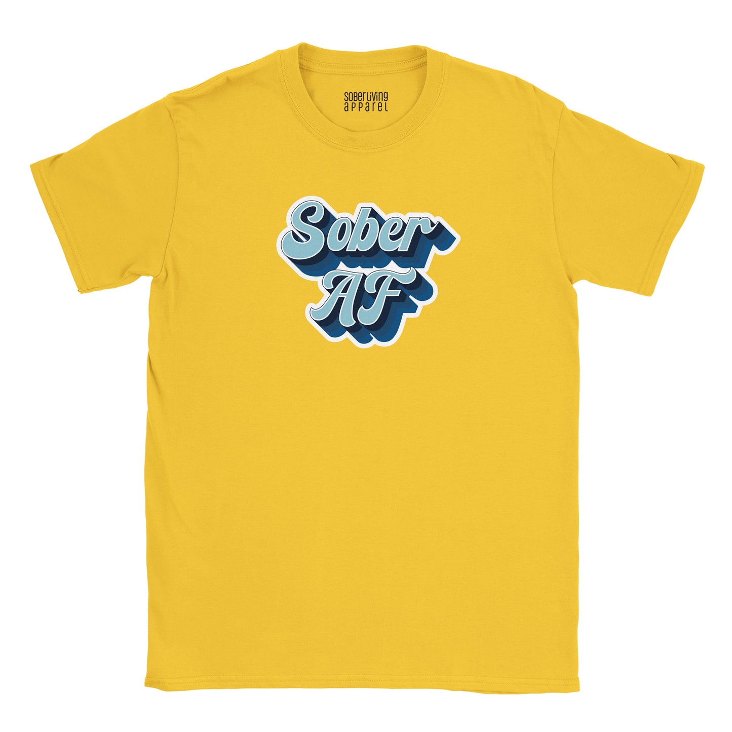 Sober AF Shirt (Blues) T-Shirt