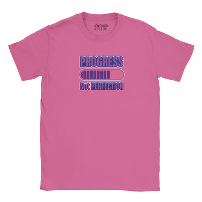Progress Not Perfection (Purple) Sober T-Shirt
