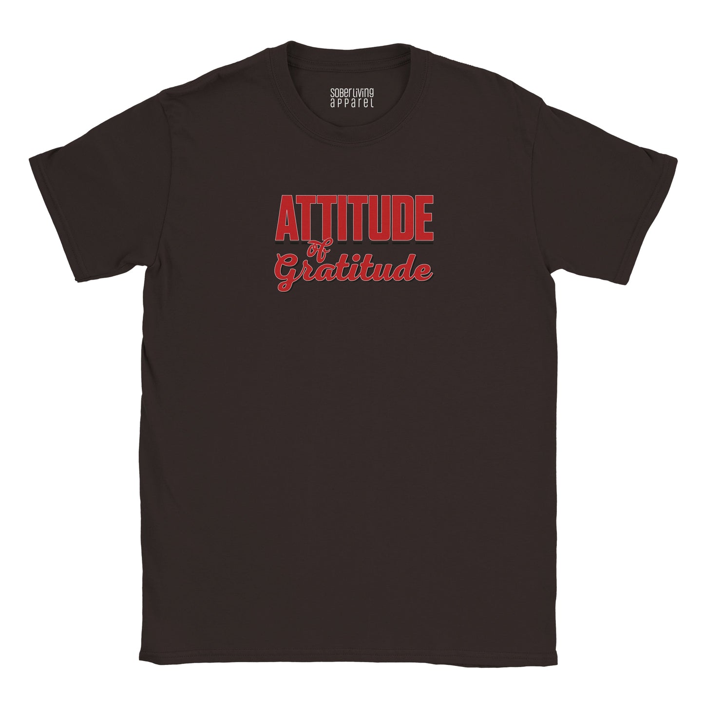 Attitude of Gratitude Bold Recovery T-Shirt