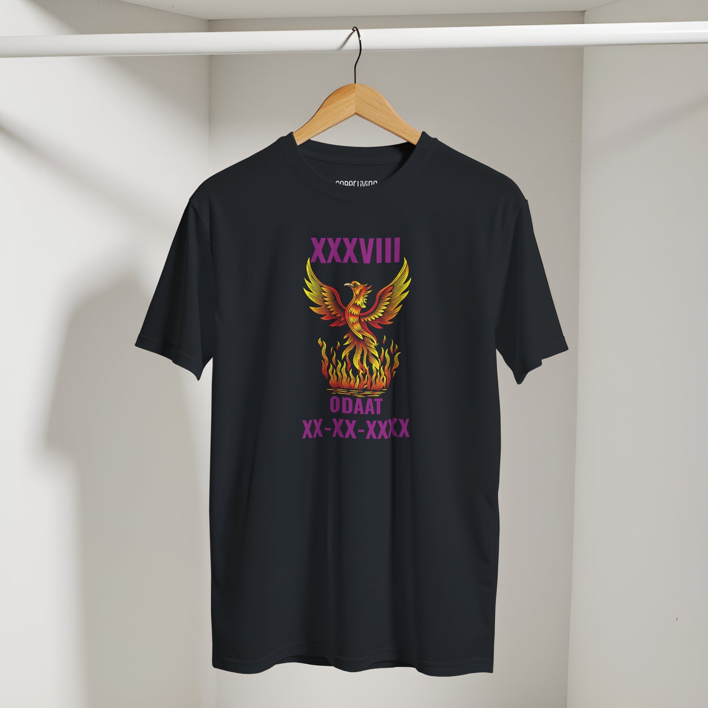 Custom Sobriety Date T-Shirt – Phoenix Recovery Design