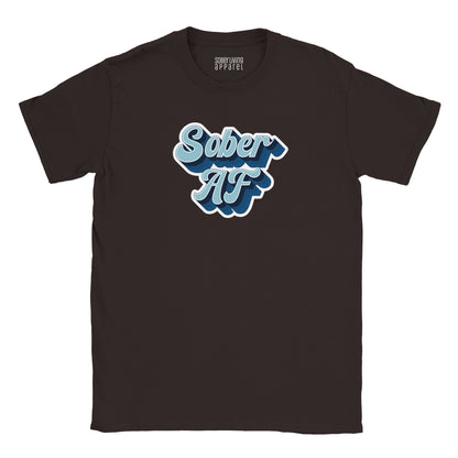 Sober AF Shirt (Blues) T-Shirt