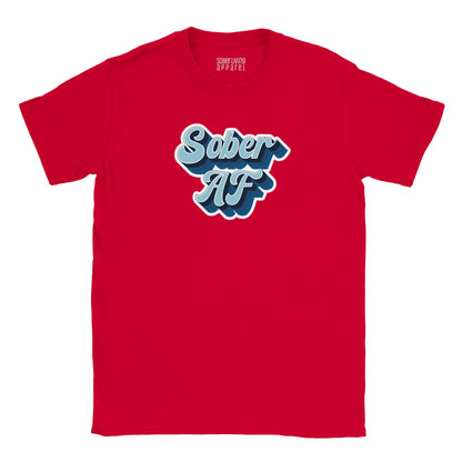 Sober AF Shirt (Blues) T-Shirt