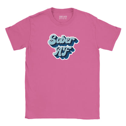 Sober AF Shirt (Blues) T-Shirt