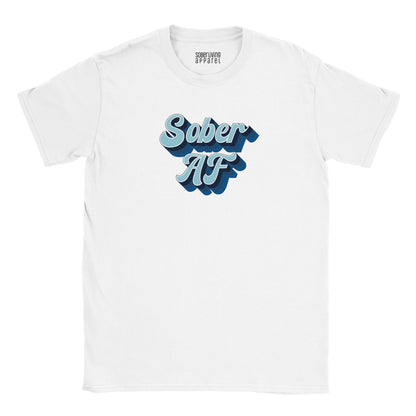 Sober AF Shirt (Blues) T-Shirt