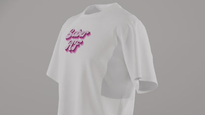 Sober AF Shirt (Pinks) – Sober Curious, Gen Z T-Shirt